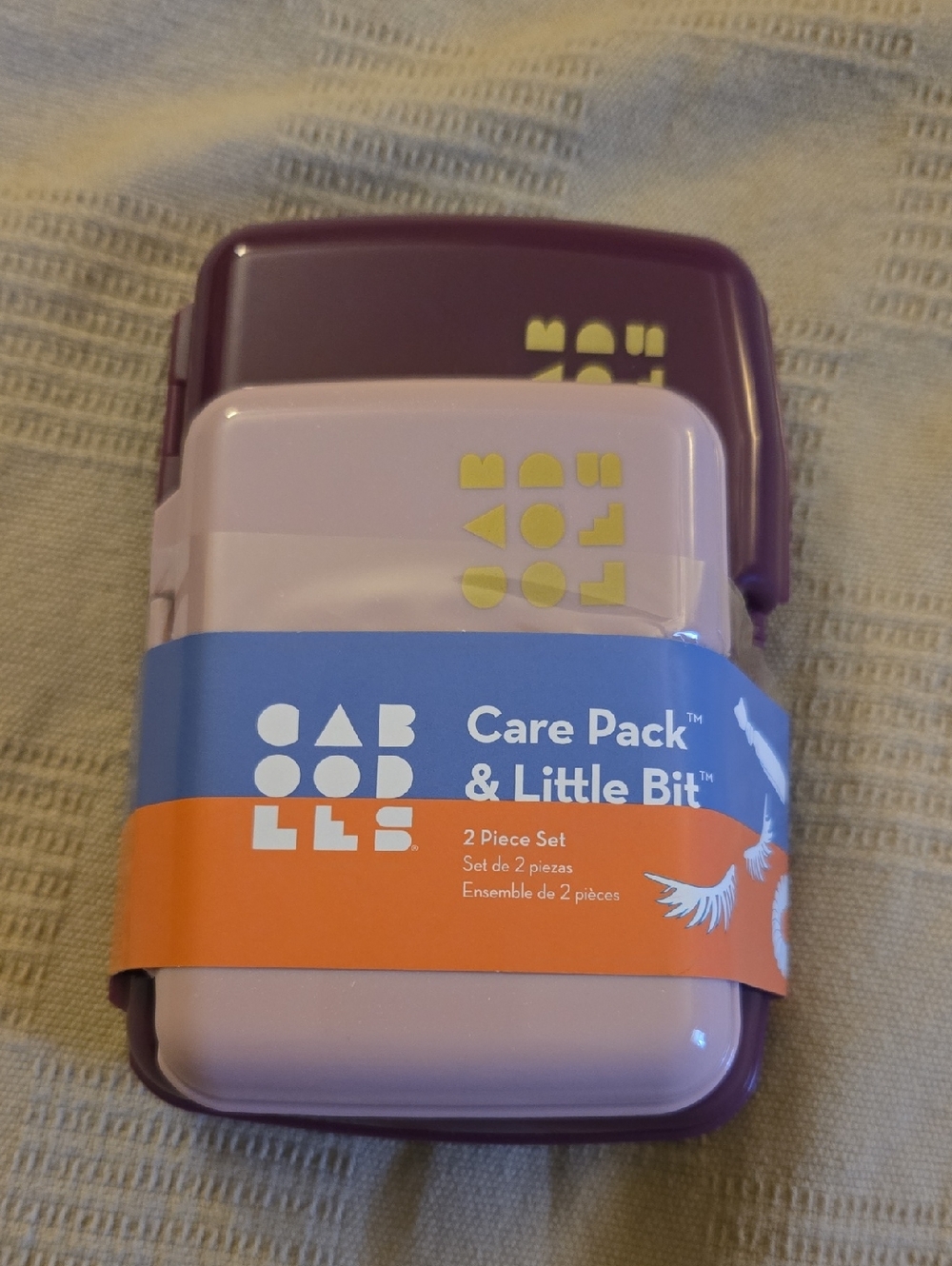 Caboodles 2-Piece Care Pack & Little Bit in Mauve and Plum